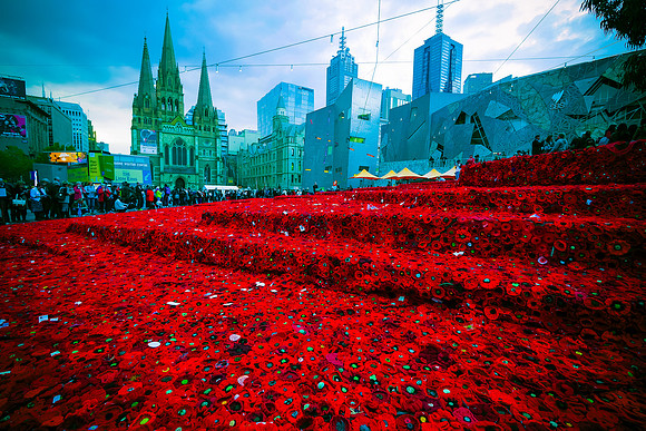 5000 Poppies | ANZAC100