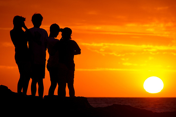 Boys on the Rock | Mentone Beach